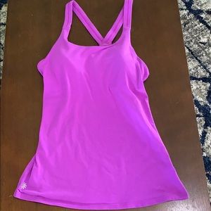 Small Pink-Purple Athleta workout top